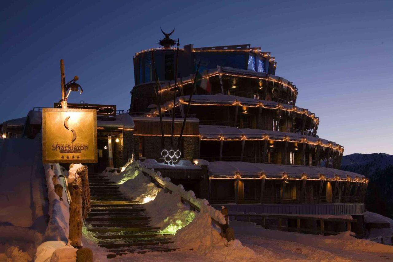 Hotel Shackleton Mountain Resort Sestriere Exterior foto